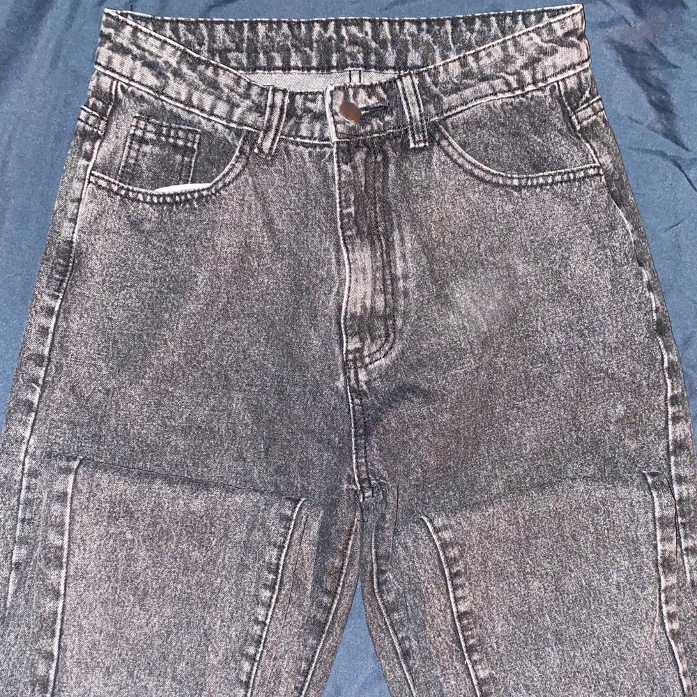 SHEIN Black Denim Jeans